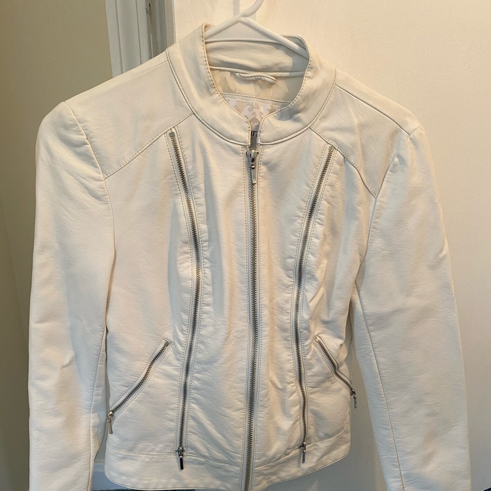 Leather jacket